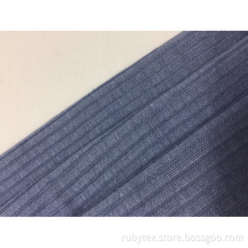32er Jahre Rayon Spandex Rib Solid Fabric
